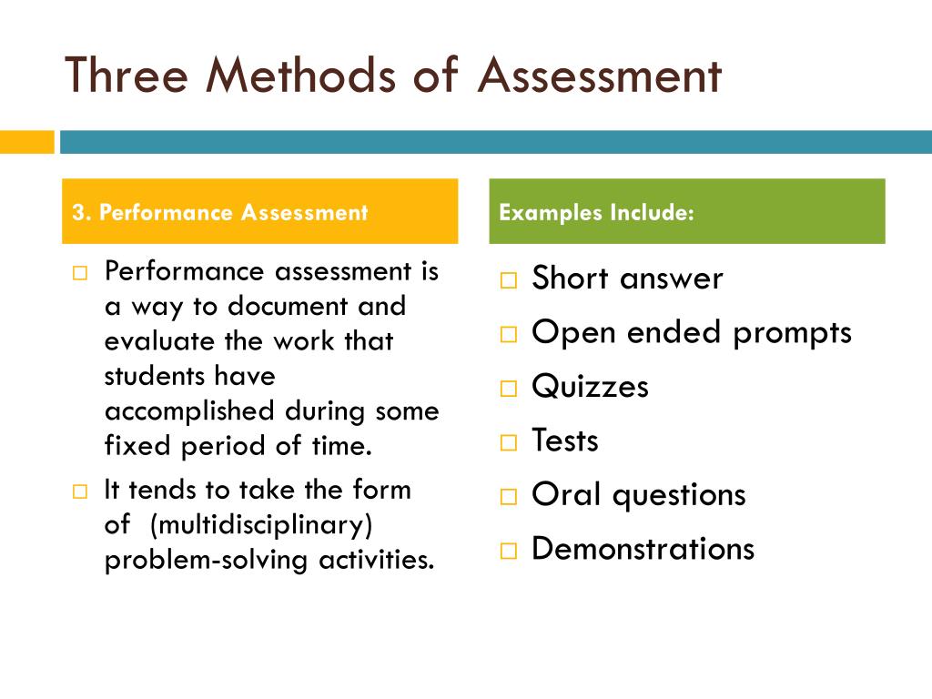 Assessment Methods That Measure Real Skills